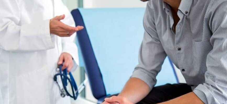 Diagnosi di prostatite da parte di uno specialista